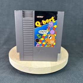 Nintendo NES - QBert / Q*Bert w/ Manual - Cartridge Only - Tested