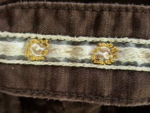 Girls Lucky Brand Capri Pants Brown Size 4/27 - Picture 5 of 5