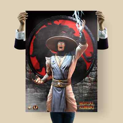 Mortal Kombat Raiden Poster   Thunder God Artwork