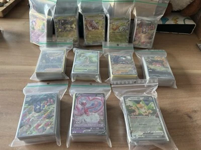 Lot De 100 Cartes Pokémon Une Ultra Rare Dedans Voir Description Pour Le Détails - Photo 1/3