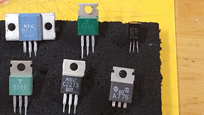 NEC 2SB617, 2SC2375, 2SB596, 2SA839, 2SC2275, 2SA775, 2SC4130