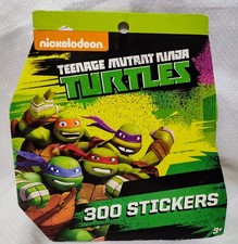 Teenage Mutant Ninja Turtles 300 Stickers Partial Booklet 2015