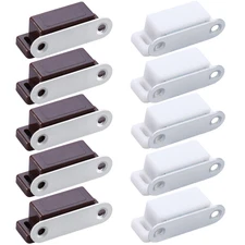 10 PACK Magnetic Cabinet & Door Latch/Catch Closures Kitchen Cabinet Cupboard US