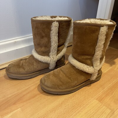Ugg Boots Carter Short Boot Chestnut Suede UK
