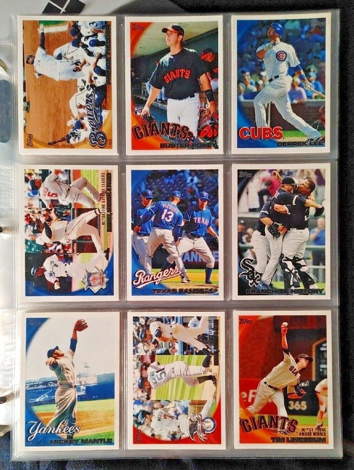 2010 Topps base cards 1-250 Pick from drop down list - Image 3 of 3