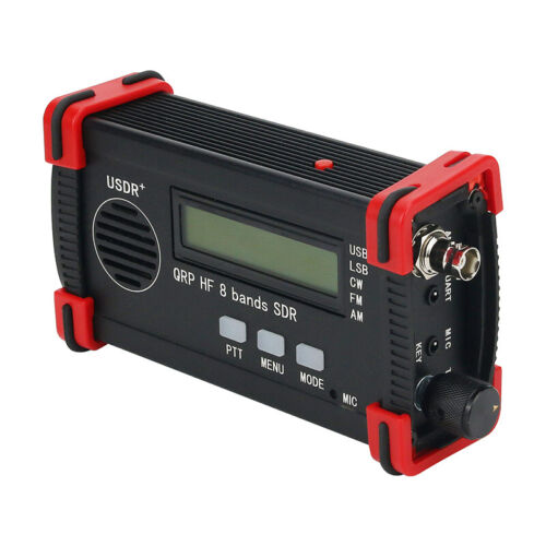Transceptor portátil USDX USDR HF QRP SDR SSB/CW 8 bandas 5W DSP SDR + batería + micrófono - Imagen 8 de 9