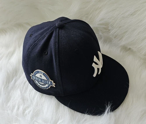 NEW YORK YANKEES DEREK JETER MLB 2020 FITTED NAVY HAT NEW ERA 59FIFTY
