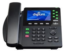 Digium D65 Executive Farbe IP Telefon BRANDNEU Sternchen kostenlose PBX
