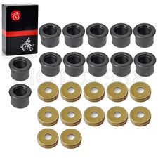 12X Front A Arm Bushing & Seal Caps Kit for Yamaha YFZ450 YFZ450R YFZ450X 04-22