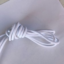 2 pairs white round boot laces shoelaces for hiking work boots shoes men women