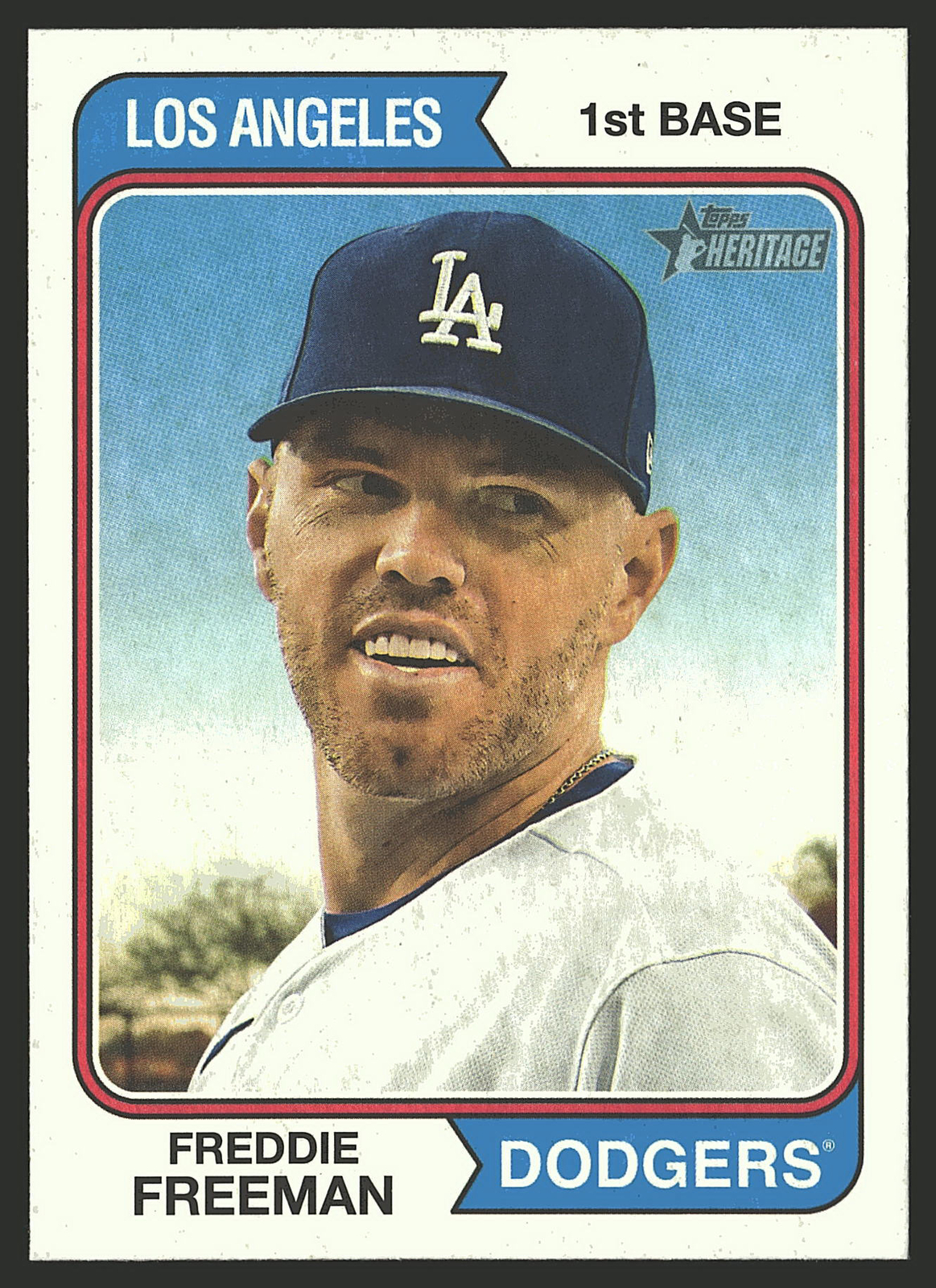 2023 Topps Heritage #377 Freddie Freeman