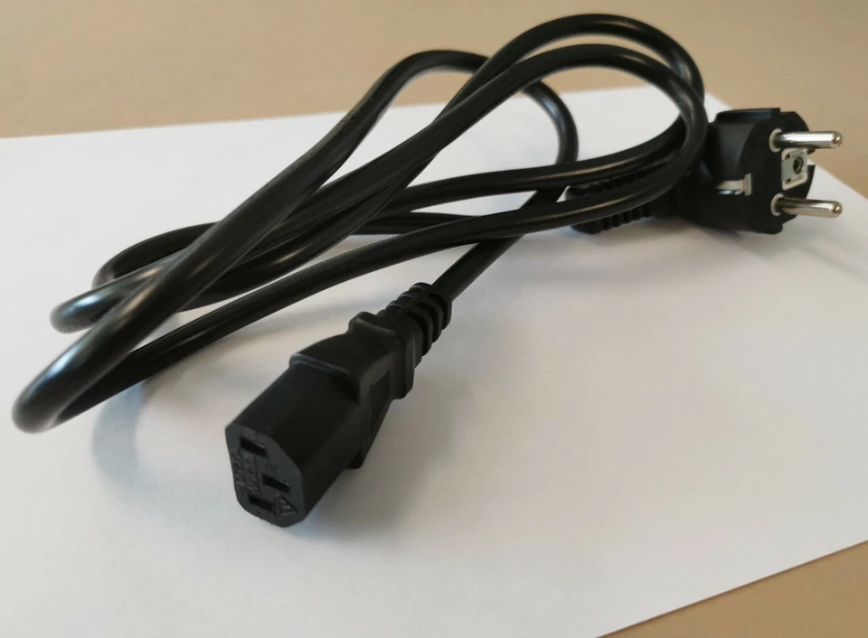 CABLE CORDON 1,5M Electrique Secteur PC/Vidéo-projecteur/Alimentation etc. - Photo 4/4