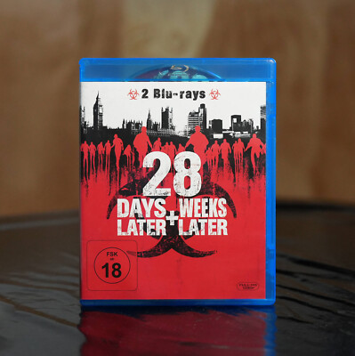 28 Days Later + 28 Weeks Later - Uncut FSK18 Blu-ray (2 Blu-ray's) *RARITÄT*