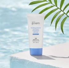 make p:rem UV defense me Calming Sun Cream 50ml SPF50+ PA++++ K-Beauty