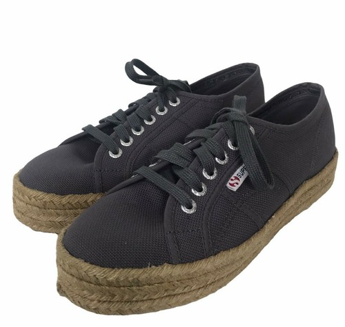 superga woven platform