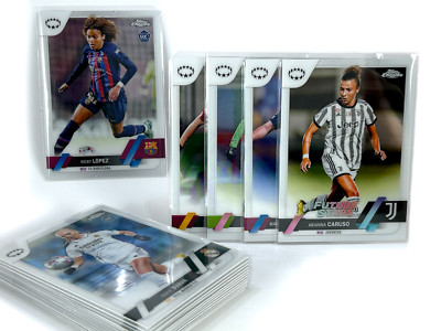 2023 Topps Chrome Women UEFA Soccer Rookie RC Complete Your Set Pick Your Player
