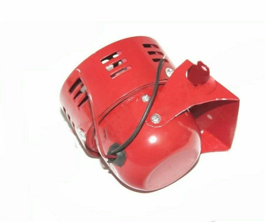 12v Klaxon Rouge Volant D Air Raid Très Fort Pour Alarme De Voiture Aftermarket - Photo 3/4