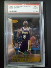 1996-97 Bowman's Best Kobe Bryant Lakers RC Rookie #R23 HOF PSA 9 MINT