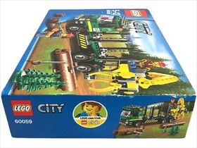 LEGO 60059 5-12 Lego City Logging Truck With 2 Minifigures Sealed ABS