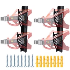 Racewill Jack Stand Wall Mount Organizer Jack Stands Holder Storage Rack Moun...