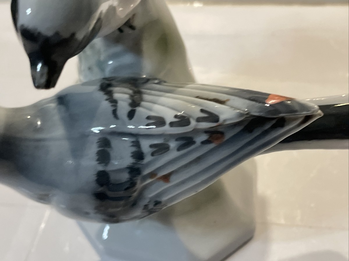 Vintage Gerold Porzellan Bavaria W German Porcelain Set of Birds
