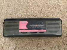 Vintage Soundesign 2328GRY Sound Sport Boombox AM/FM Stereo Receiver Cassette