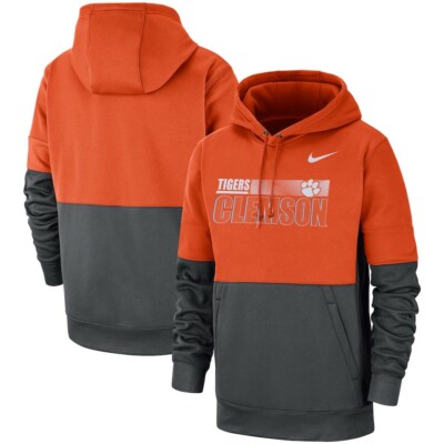 Men's Clemson Tigers Nike Sideline Performance Pullover Hoodie NWT XL