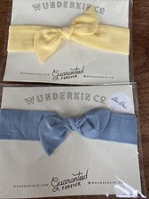  2 Two Wunderkin Co Girls Boutique Bows ALL BRAND NEW Retro Knot Headband NWT