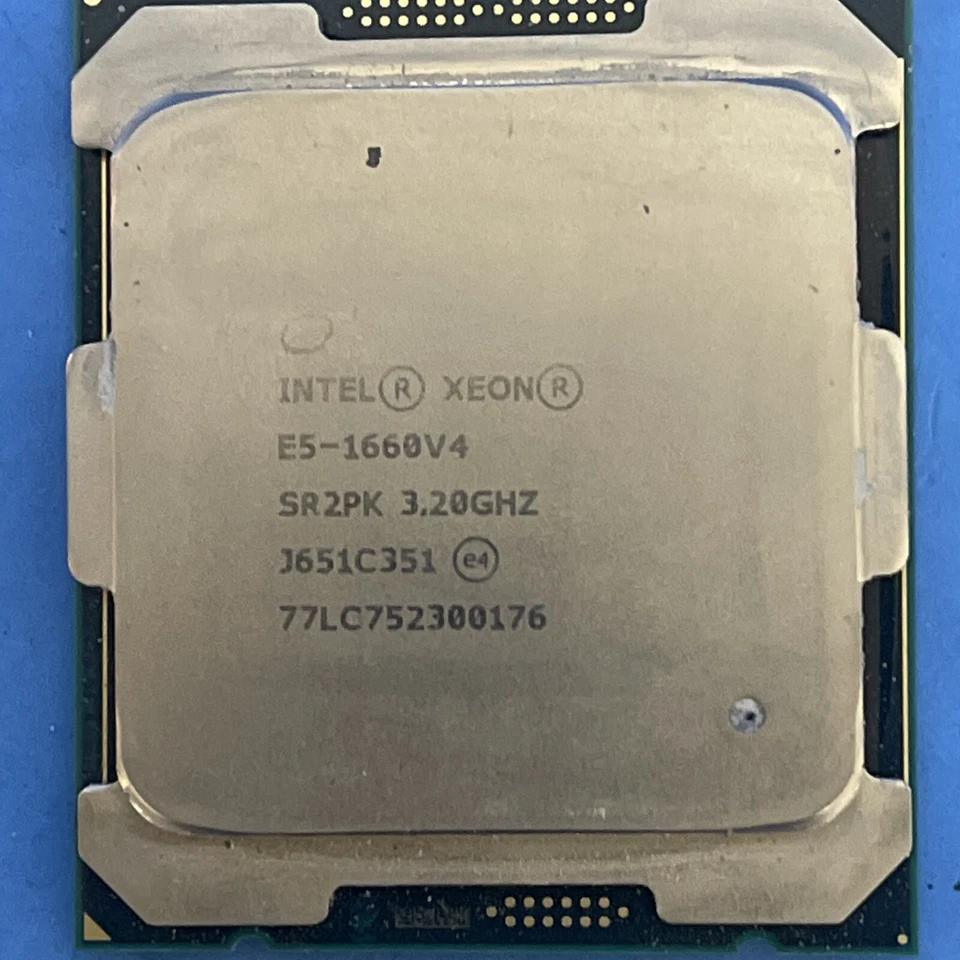 Intel Xeon E5-1660 v4 3.2GHz 8 Core 20MB SR2PK LGA 2011-3 CPU Processor - Image 3 of 3