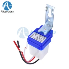 Automatic Auto On Off Photocell Street Light Switch 10A Waterproof Sensor Switch