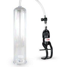 LeLuv Penis Pump Large EasyOp Zgrip BASIC Kit No Sleeve
