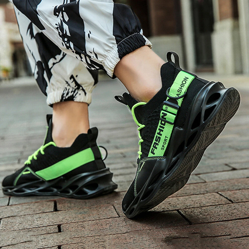 Green walking shoes sale