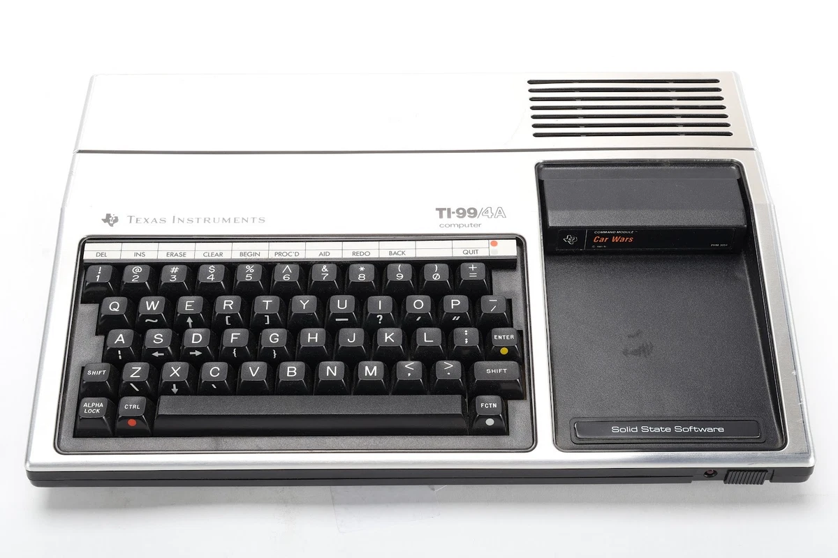 Jeu Texas Instrument TI99 - HUSTLE En Boîte, Vintage PAL