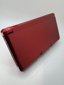 Nintendo 3DS - Metallic Red - Japanese Import - Good Condition - US Seller