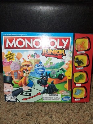 Monopoly Junior Board Game Complete FREE SHIPPING