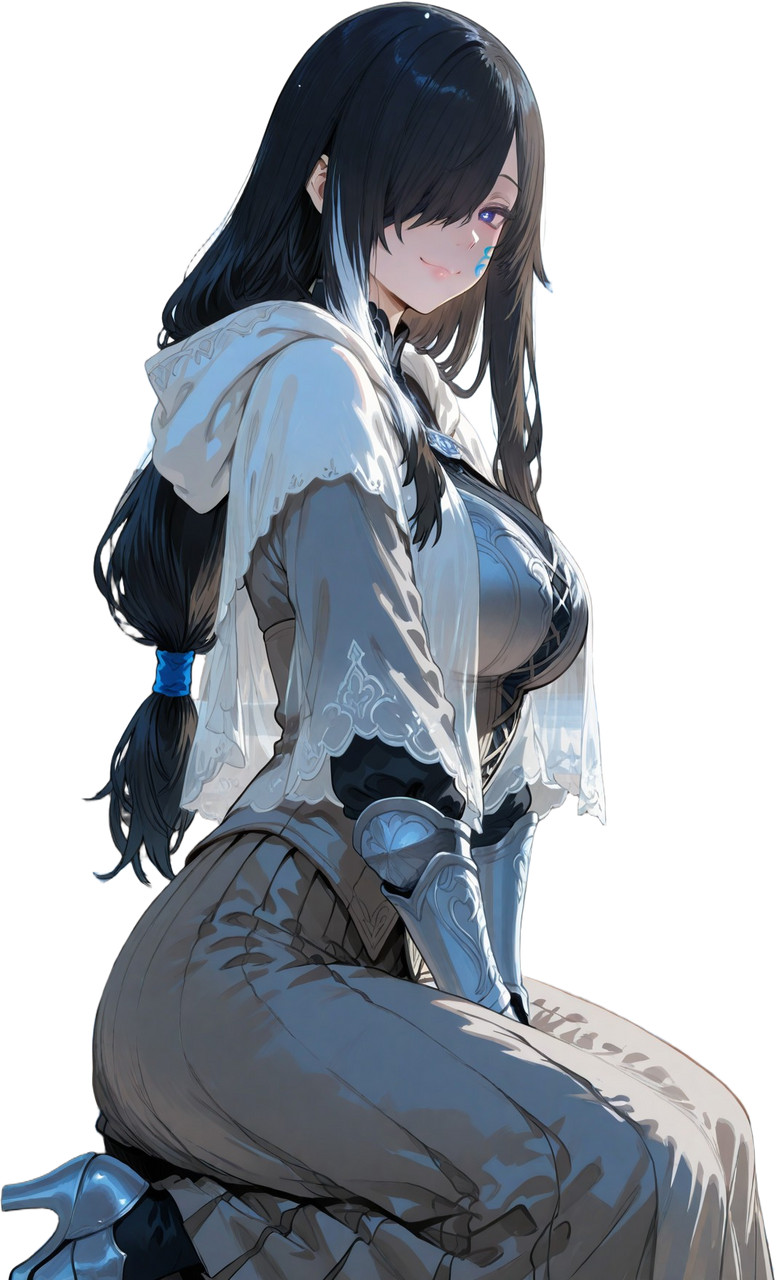 Sister Friede Anime Portrait Vinyl Car Decal Sticker 7" Weatherproof