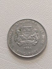 SINGAPORE 20 CENTS 1986 Kayihan Coins T53