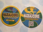 Beer Brewery Coaster: REUBEN'S BREWS Hazealicious Hazy IPA ~ Seattle, WASHINGTON