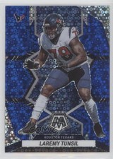 2022 Panini Mosaic No Huddle Blue Mosaic Prizm 54/75 Laremy Tunsil #79 1u6