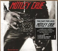 Cd Motley Crue - Too Fast For Love Neu Versiegelt Digipak