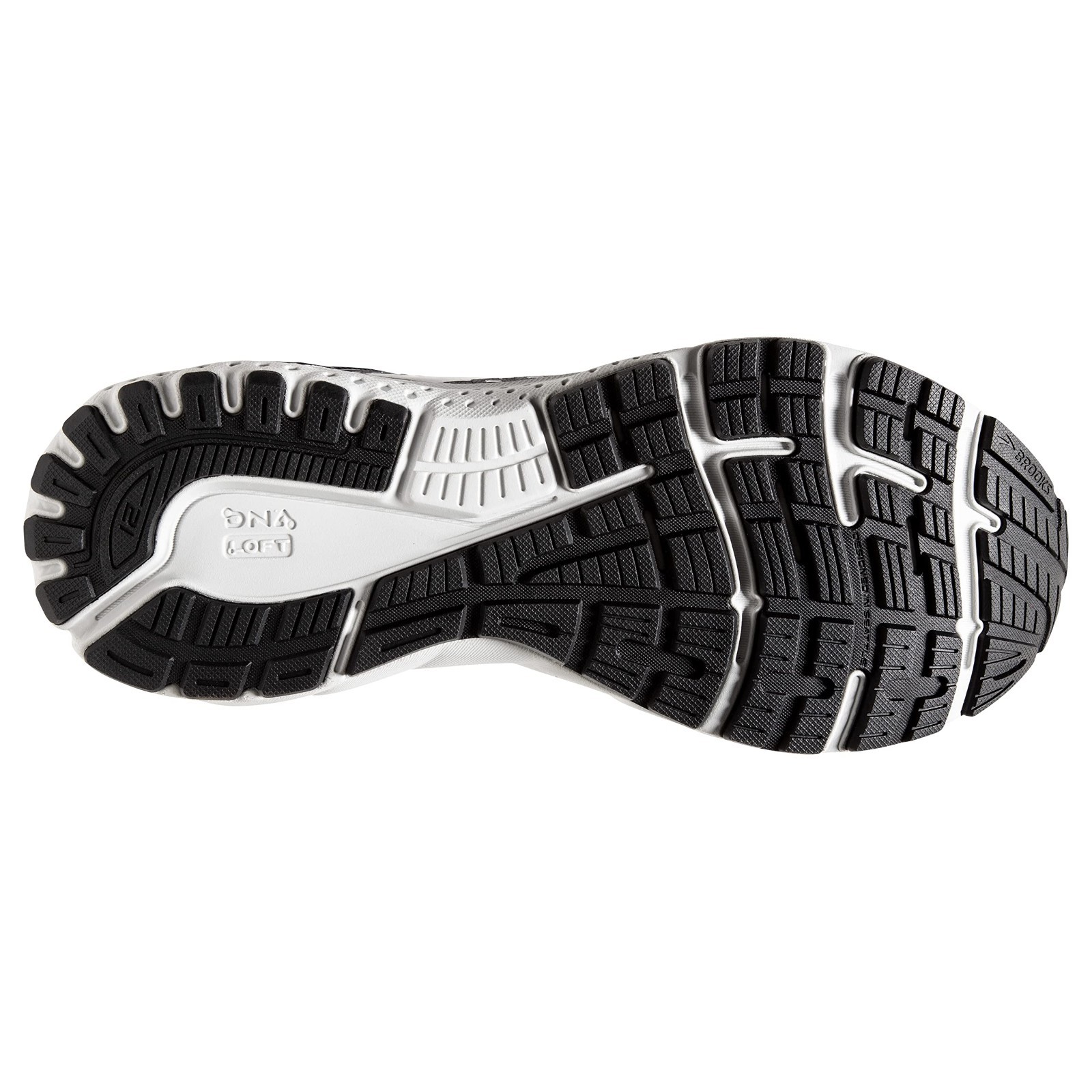 Size 7 - Brooks Men's Adrenaline GTS 21 Running Shoe Blackened Pearl/Black/Grey image 7