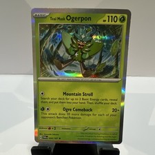 Pokémon Teal Mask Ogerpon 024/167 Sv06: Twilight Masquerade Rare Holo 110 HP
