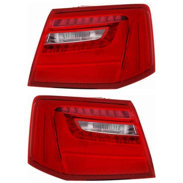 Heckleuchten RüCkleuchten Set AußEn Links + Rechts LED FüR Audi A6 4G2 C7 4GC-image