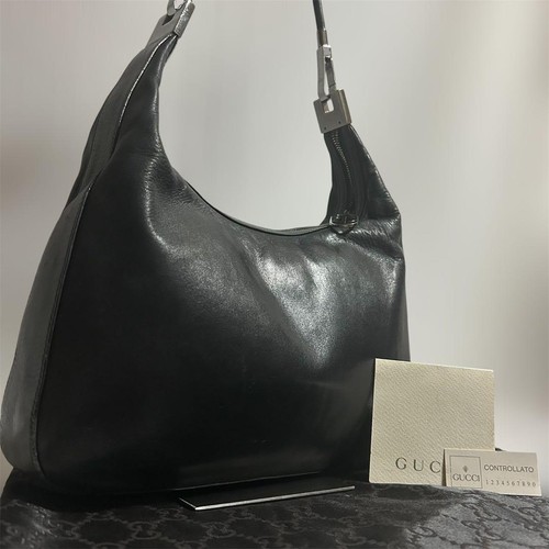 Gucci All Leather Shoulder Bag, One Shoulder Purse, Unused