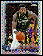 Julius Randle 2025-26 Topps Chrome X-Fractor #123 Minnesota Timberwolves