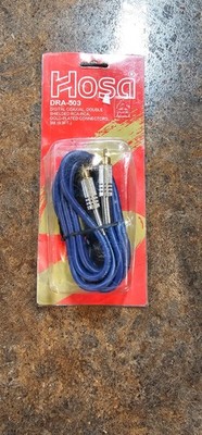Hosa DRA-503 S/PDIF Coax Cable - 9.9'
