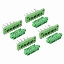 4 Set 9-Pin 3.5mm Pitch Pluggable Screw Terminal Block Connectors