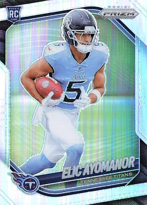 2025 Panini Prizm #321 Elic Ayomanor Silver