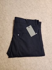John Varvatos Mens Navy Slim Wool Blend 5-Poc...