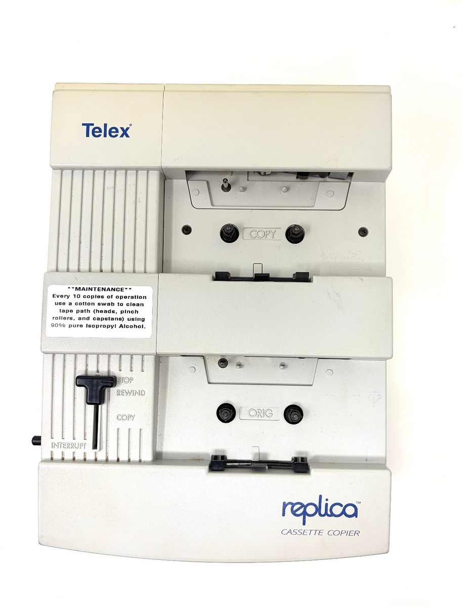Telex Replica Cassette Copier / Duplicator Model: 300338000
